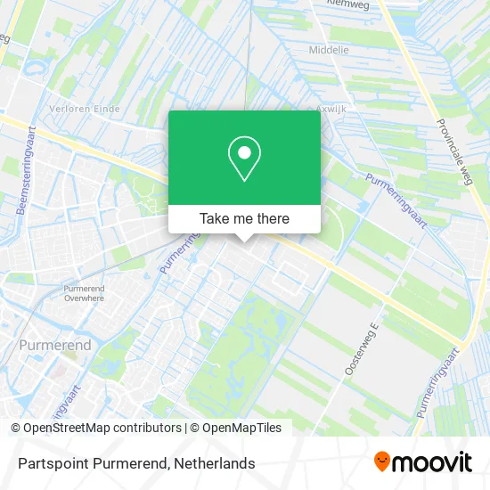 Partspoint Purmerend map