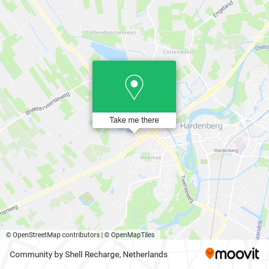 Community by Shell Recharge map