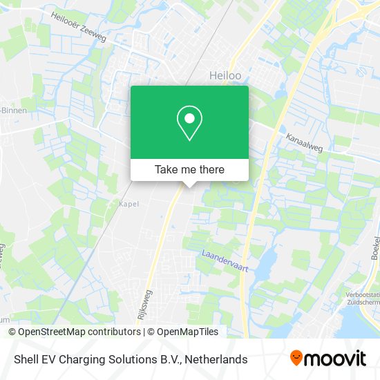 Shell EV Charging Solutions B.V. map