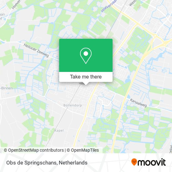 Obs de Springschans map