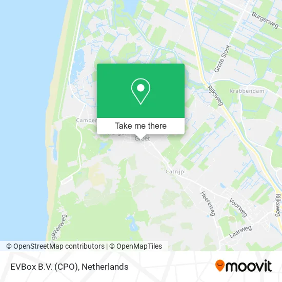 EVBox B.V. (CPO) map