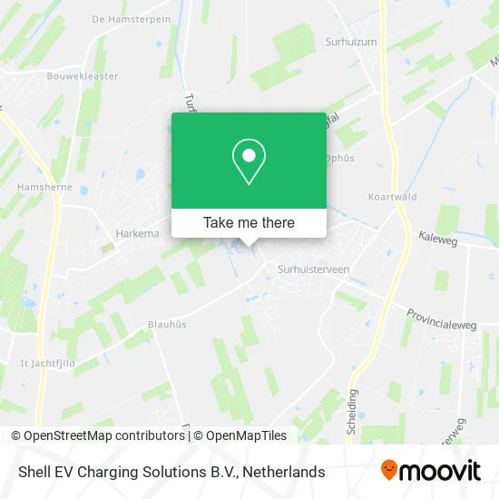 Shell EV Charging Solutions B.V. map