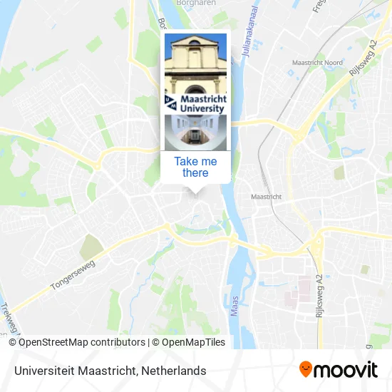 Universiteit Maastricht Karte