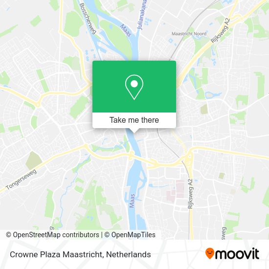 Crowne Plaza Maastricht map