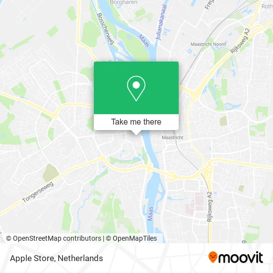 Apple Store map