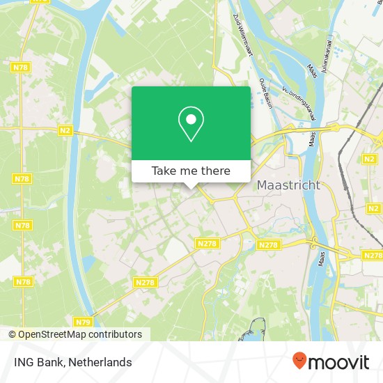 ING Bank map