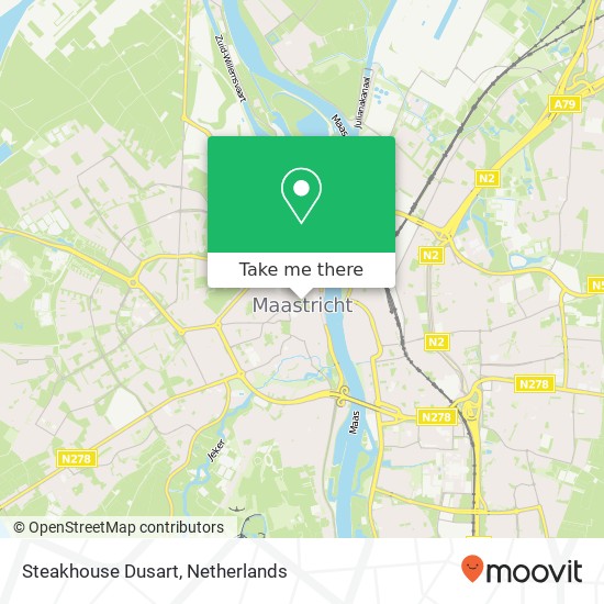 Steakhouse Dusart map