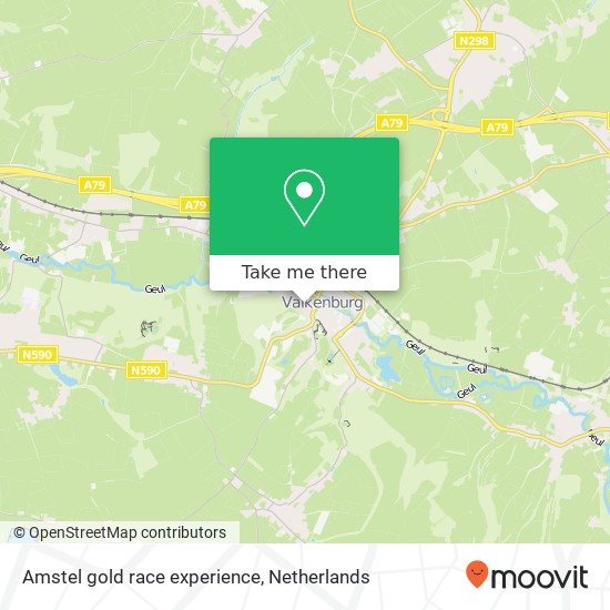 Amstel gold race experience map