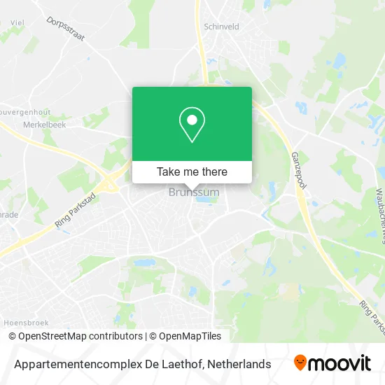 Appartementencomplex De Laethof map