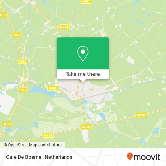 Cafe De Boemel map