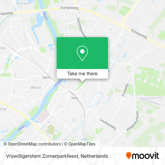 Vrijwilligerstent Zomerparkfeest map