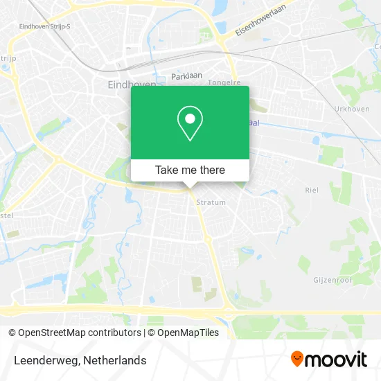 Leenderweg map