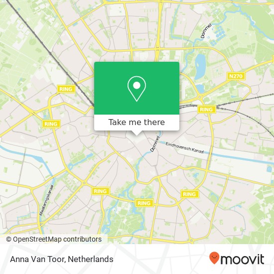 Anna Van Toor map