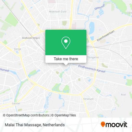 Malai Thai Massage map