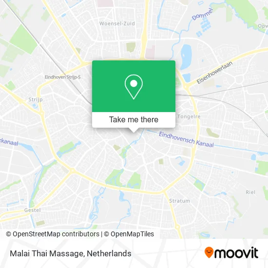 Malai Thai Massage map
