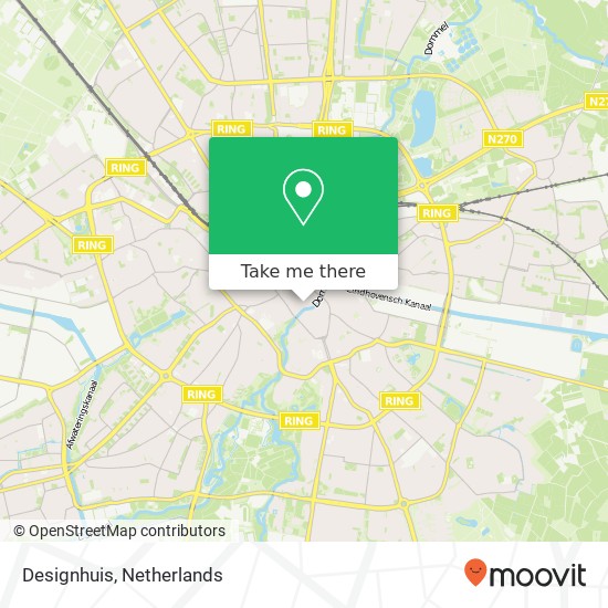 Designhuis map