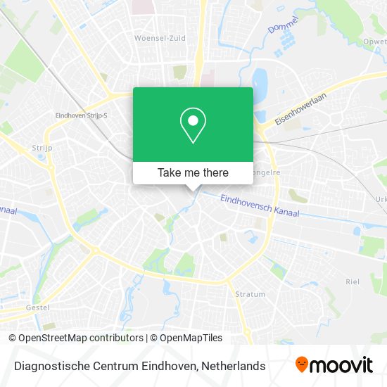 Diagnostische Centrum Eindhoven Karte