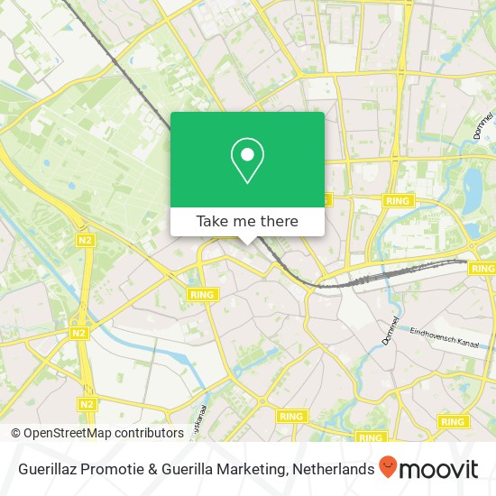 Guerillaz Promotie & Guerilla Marketing map