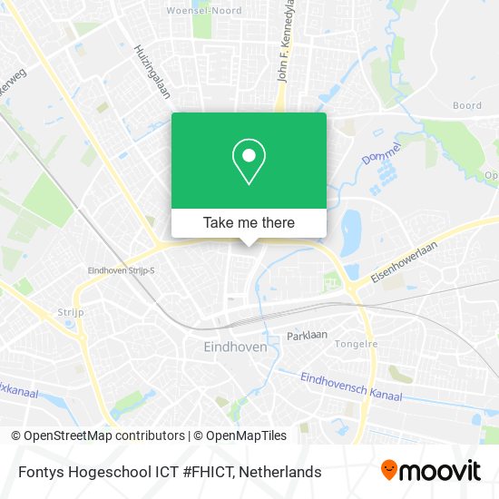 Fontys Hogeschool ICT #FHICT map