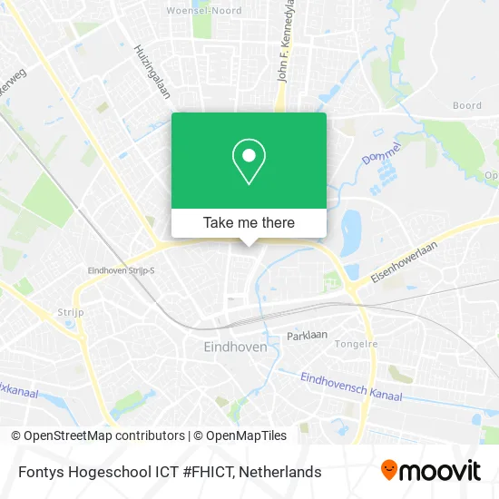 Fontys Hogeschool ICT #FHICT map