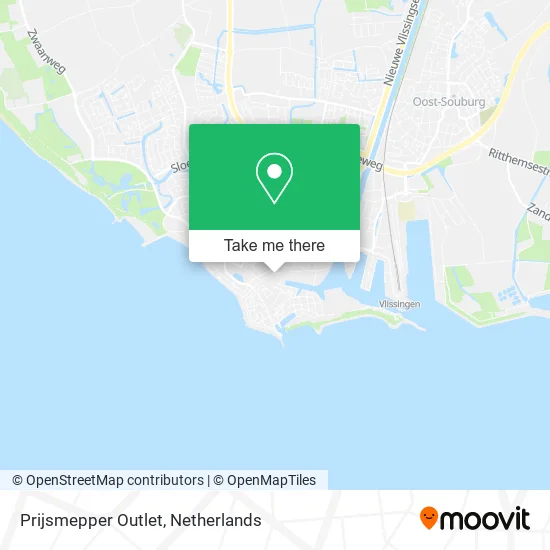 Prijsmepper Outlet map
