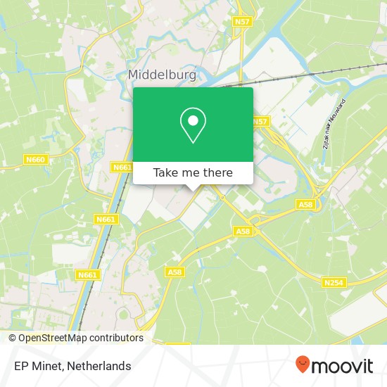 EP Minet map