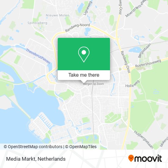 Vergelijking Jet Samenwerken met How to get to Media Markt in Bergen Op Zoom by Bus, Train or Metro?