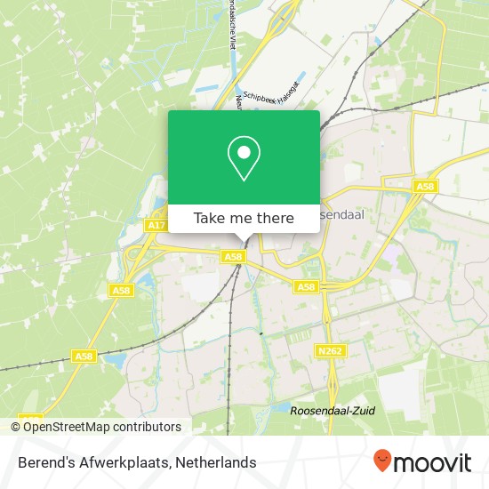 Berend's Afwerkplaats map