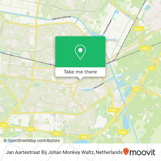 Jan Aartestraat Bij Johan Monkey Waltz map