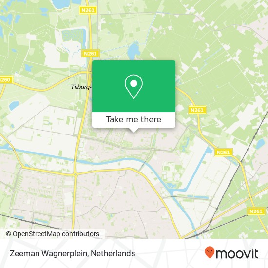 Zeeman Wagnerplein map