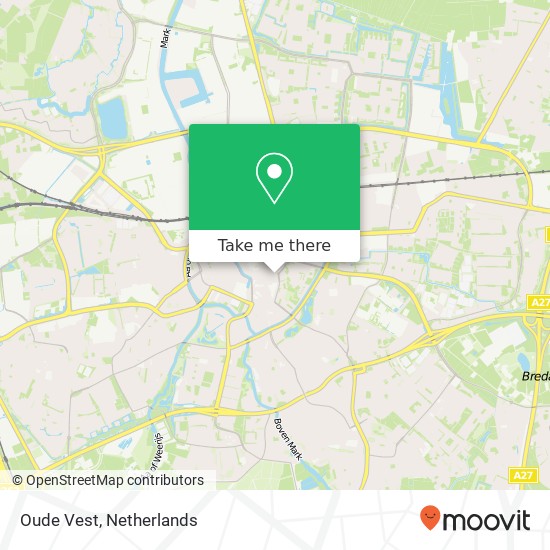 Oude Vest map