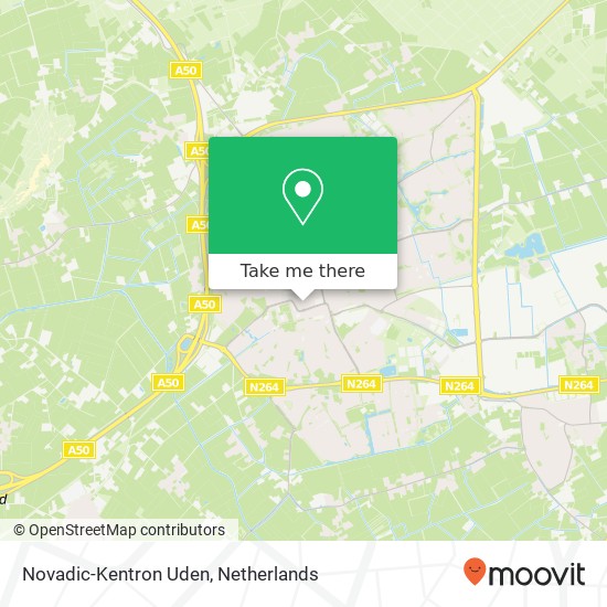 Novadic-Kentron Uden map