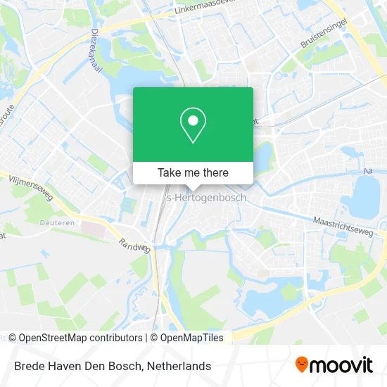 Brede Haven Den Bosch map