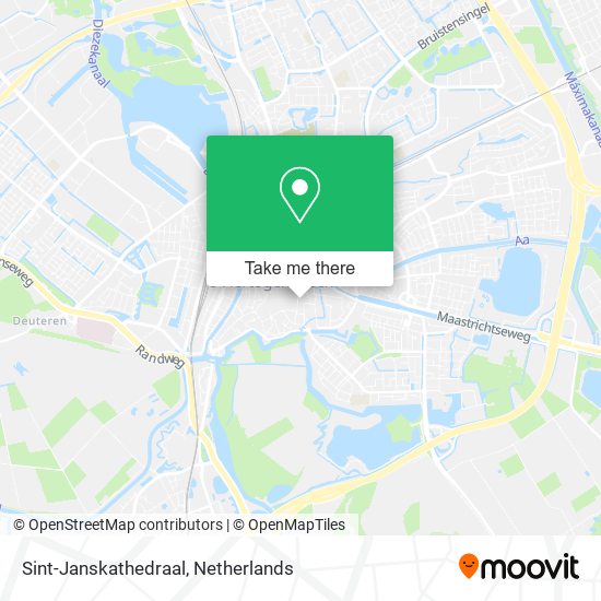 Sint-Janskathedraal map