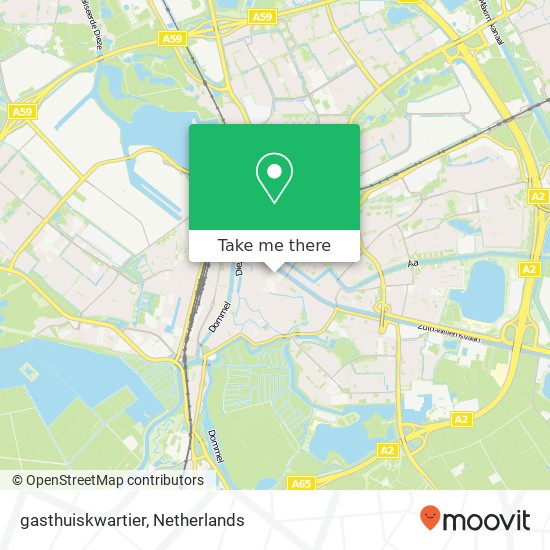gasthuiskwartier map