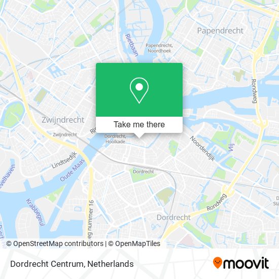 Dordrecht Centrum map