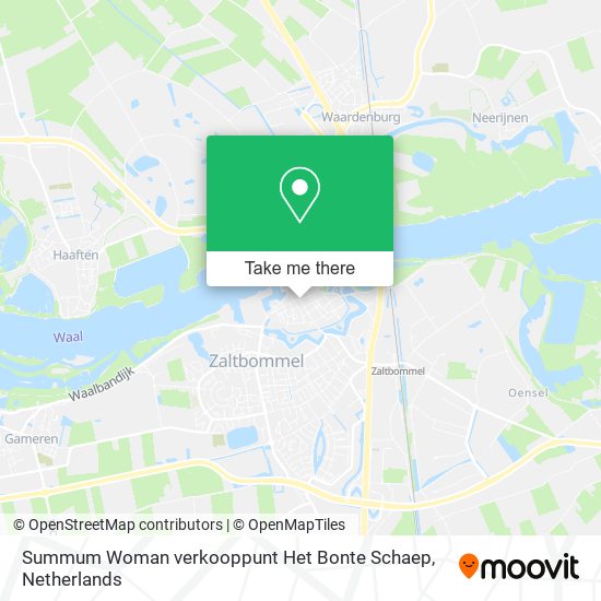 Summum Woman verkooppunt Het Bonte Schaep map