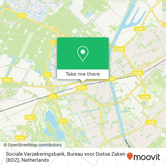 Sociale Verzekeringsbank, Bureau voor Duitse Zaken (BDZ) map