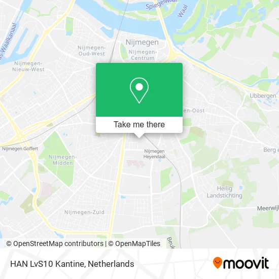 HAN LvS10 Kantine map