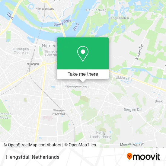 Hengstdal map