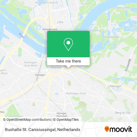Bushalte St. Canisiussingel map