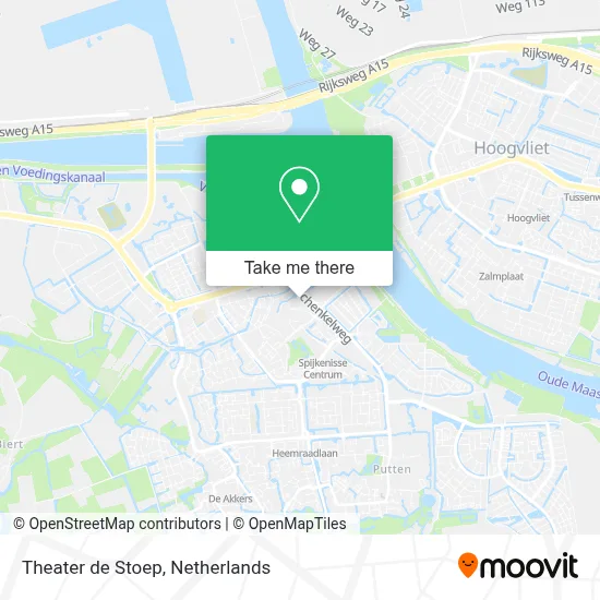 Theater de Stoep map