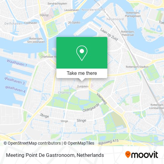 Meeting Point De Gastronoom map