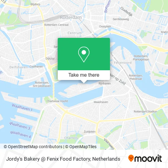 Jordy's Bakery @ Fenix Food Factory map