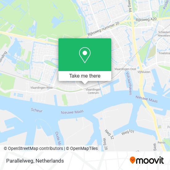 Parallelweg map