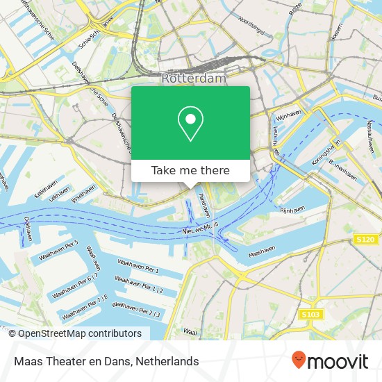 Maas Theater en Dans map