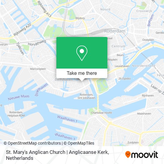 St. Mary's Anglican Church | Anglicaanse Kerk map