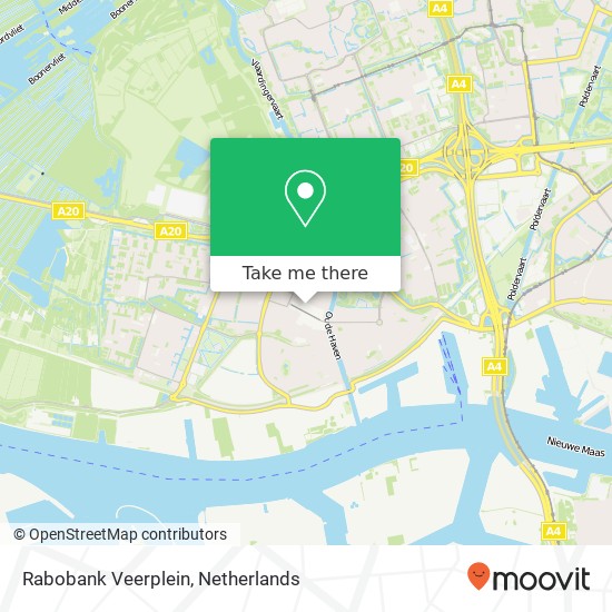Rabobank Veerplein Karte
