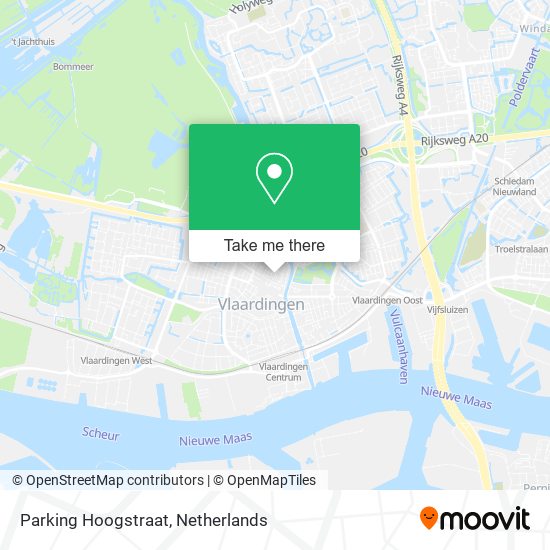 Parking Hoogstraat map