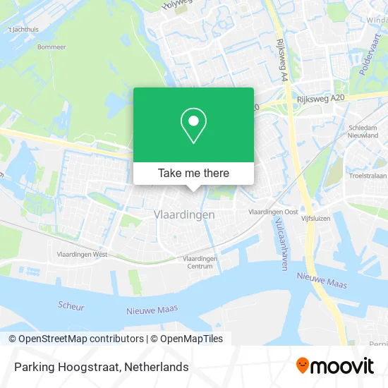 Parking Hoogstraat map